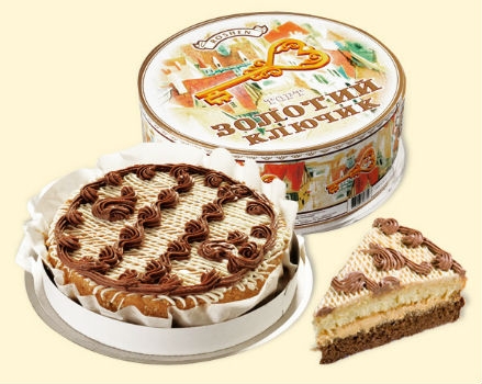Торт  Золотой ключик 1 кг