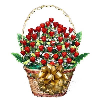 Букет конфет С любовью (заказ за 24 часа, только г. Днепр)