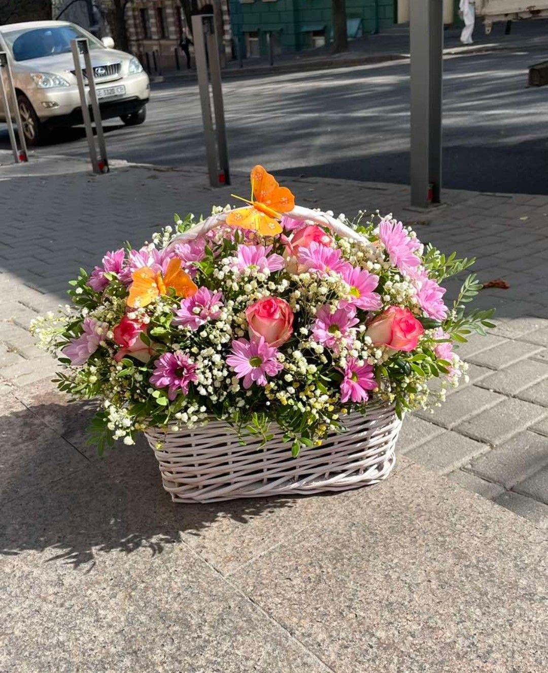 Корзина Бабочка