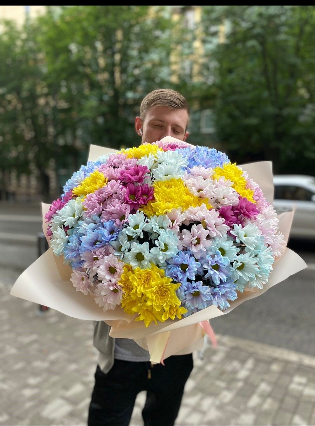 Букет Цветочный коктейль
