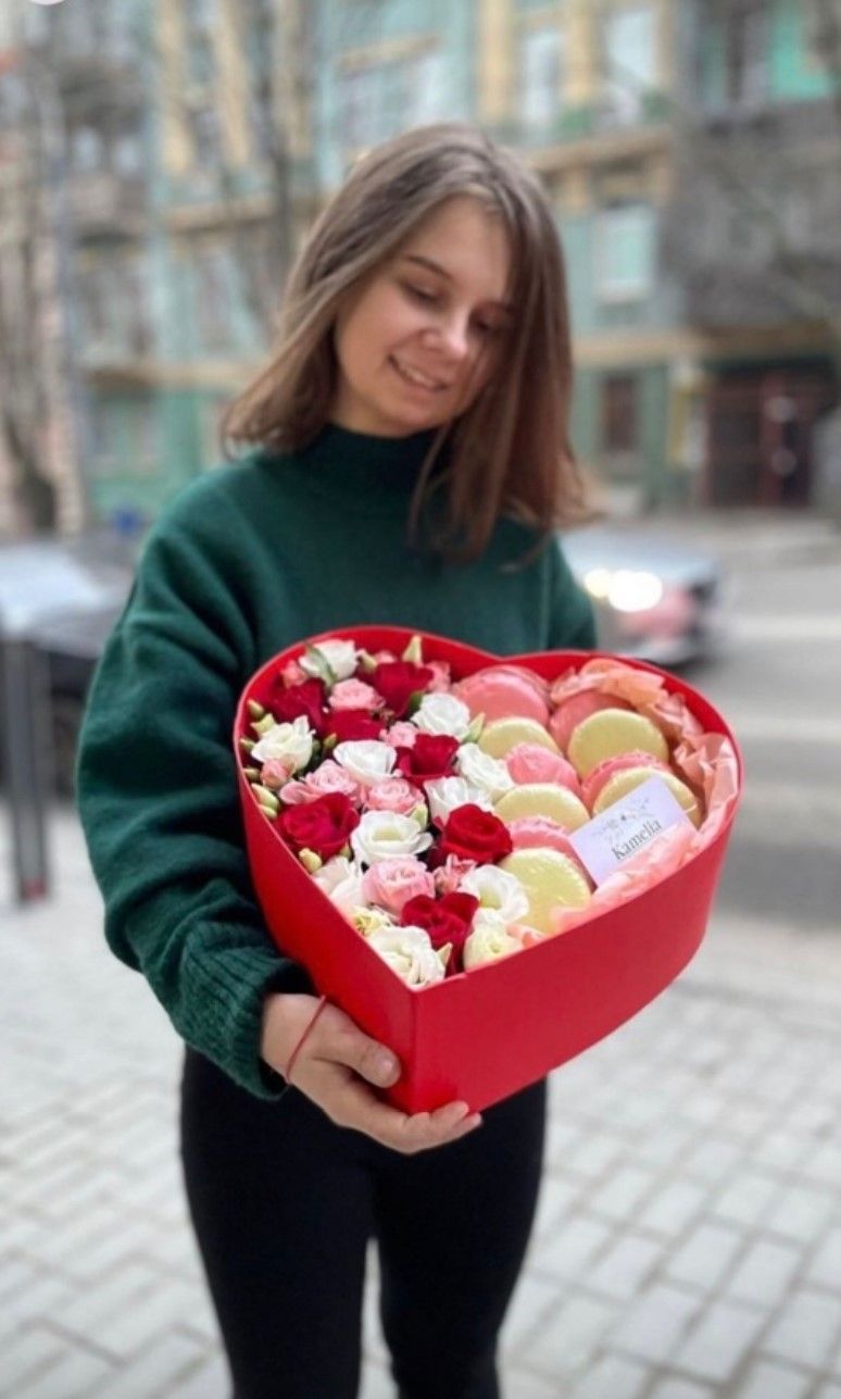 Композиция Яркая любовь
